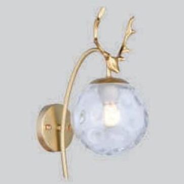 Au- VB 1749/1GD: Đèn vách chao bi