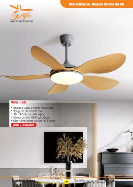 Catalogue Đèn Quạt Trần VIFA