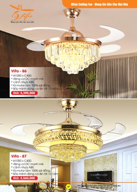 Catalogue Đèn Quạt Trần VIFA