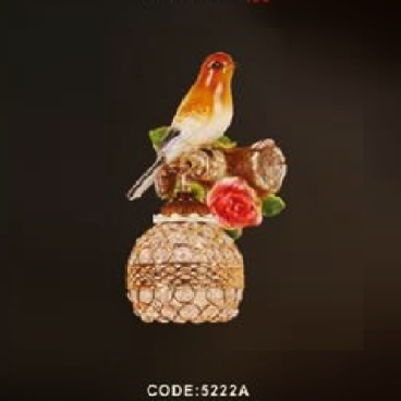 CODE: 5222A: Đèn gắn tường 1 bóng hinh chim - KT: Ø180mm x H310mm - Bóng đèn E27 x 1