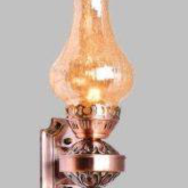 CODE: 6120: Đèn tường dầu 1 bóng, KT: L210mm*H400mm