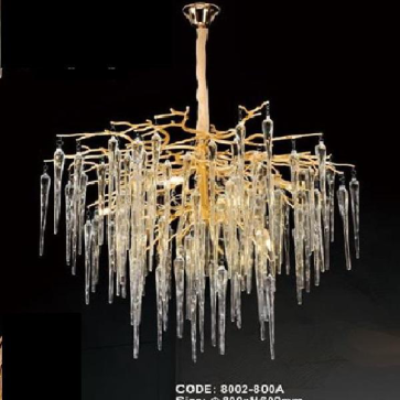 CODE: 8002-800A: Đèn thả  Phale LED - KT: Ø800mm  x H600mm - Đèn LED G - 2.5