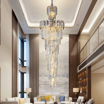 CODE: 8092: Đèn thả Phale - KT: Ø550mm x H1900mm - Đèn E14 ( tính riêng)