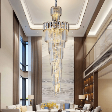 CODE: 8092: Đèn thả Phale - KT: Ø550mm x H1900mm - Đèn E14 ( tính riêng)