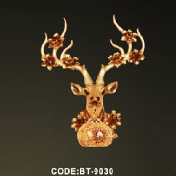 CODE: BT - 9030: Đèn gắn tường 1 bóng - KT: Ø480mm x H650mm - Bóng đèn chân E27 x 1