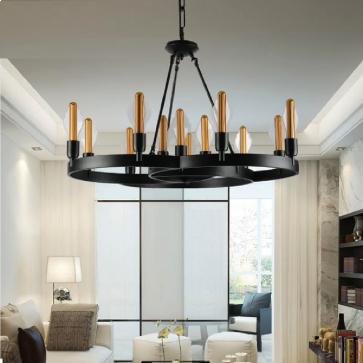 CODE: MZD980/12: Đèn chùm thả Cafe - KT: Ø1100mm - Đèn LED