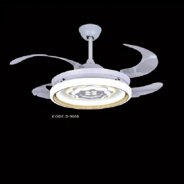 CODE: D - 9068: Quạt trần đèn cánh xếp