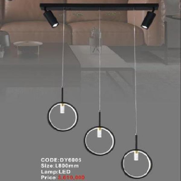 CODE: DY 6005: Đèn thả LED - KT: L800mm - Đèn LED