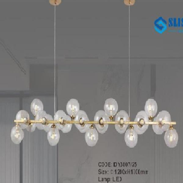 CODE: DY3007- 25 : Đèn thả LED - KT: L1200mm x H1000mm - Đèn LED