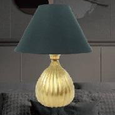 CODE: HY - 8881T : Đèn bàn , KT: Ø380mm*H510mm, Đèn chân E27*1 bóng