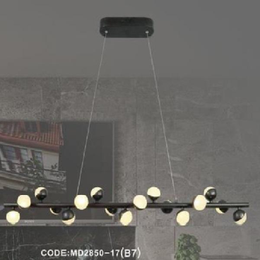 CODE: MD2850 -17( B7): Đèn thả LED - KT: L1100mm x H1000mm - Đèn LED