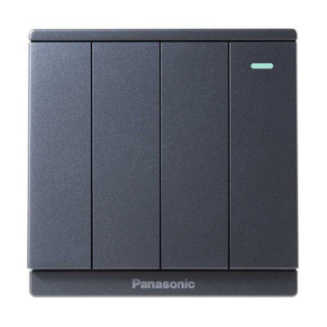 WMF518MYH-1VN: Bộ 4 Công tắc C, 2 chiều, bắt vít, có chỉ báo dạ quang -  250V – 10A