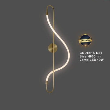 CODE: HS - D21: Đèn gắn tường LED - KT: H900mm - Đèn LED 19W