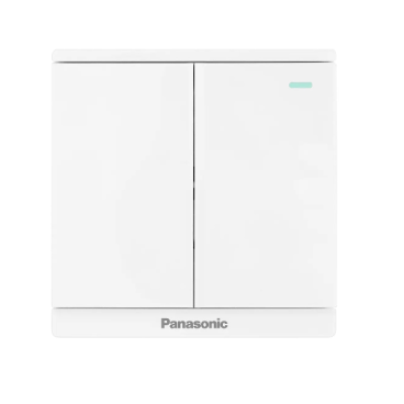 WMF513-1VN: Bộ 2 contac B, 1 chiều bắt vit có chỉ báo dạ quang - 250V - 10A