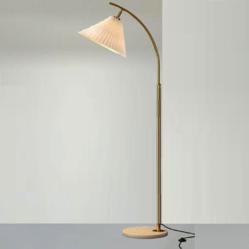 35 - DD17: Đèn cây đứng đầu giường/ bàn - KT: Ø350mm ( Chóa đèn) x W550mm  x H1600mm - Bóng đèn E27 x 1 bóng