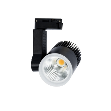 DTL - 20SS-V/TT/T-D: Đèn rọi ray chiếu điểm 20W vỏ Đen - KT: Ø85mm x 120mm x H180mm - Ánh sáng vàng/trung tính/trắng