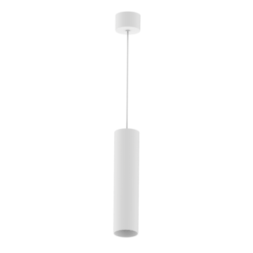 Đèn thả dây Pluto 12W ( vỏ trắng) - KT: 60x205mm - Ánh sáng vàng