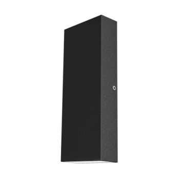 DRACO-6W-Đ: ĐÈN TƯỜNG LED 6W VỎ ĐEN - ÁNH SÁNG VÀNG