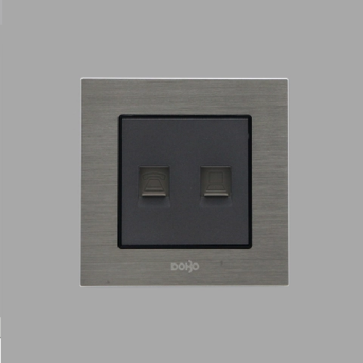 A90X-88025: Bộ ổ cắm điện thoại + ổ cắm mạng