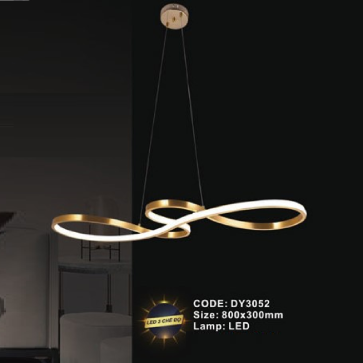 CODE: DY3052: Đèn thả LED - KT: 800mm x 300mm - Đèn LED đổi 3 màu
