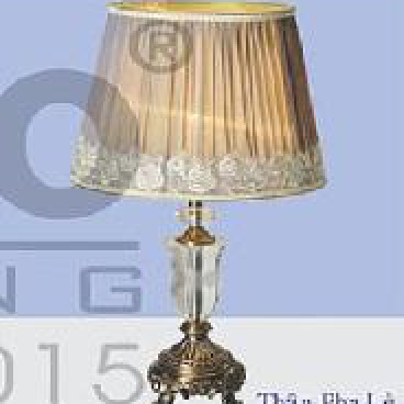 EU - B - 083: Đèn bàn, KT: Ø350mm*H620mm - Đèn E27*1 bóng