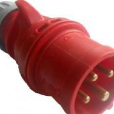 F014 - 6 : Phích cắm di động không kín nước 16A,4P,400V,6H - IP 44 - NANOCO