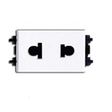 F30426USM_WE_G19: Ổ cắm đơn 2 chấu 10A, Size S