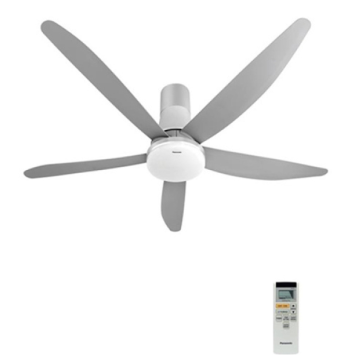 F-60UFN: Quạt trần 5 cánh Panasonic có đèn LED 4 chế độ sáng - ĐK cánh: 1500mm - Chiều dài ti:288mm