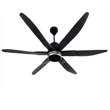 F-70ZBP: Quạt trần 6 cánh Panasonic màu đen - ĐK cánh: 1800mm - Chiều dài ti: 400mm - Remote