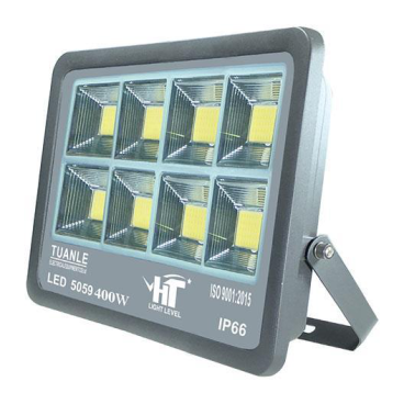 FA59-400T/400V - Đèn pha LED 400W ánh sáng ( trắng/vàng) - HT