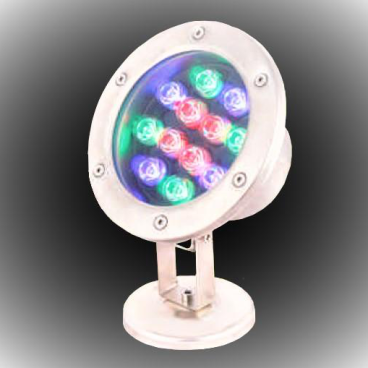 FN 08 - Đèn pha sử dụng dưới nước LED 12W - ánh sáng đổi màu - HF