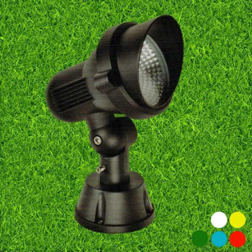 FN -197 - Đèn pha sân vườn LED COB 7W -  ánh sáng ( Xanh Lá /Xanh Dương/Đỏ) - HF