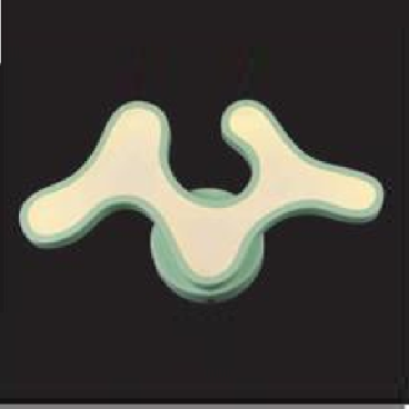 AN - VL - ZD 8002/GR: Đèn gắn tường LED - KT: L320mm x H180mm - Đèn LED ánh sáng vàng 3000K