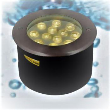 HBA 12W vàng - Đèn âm sàn dưới nước 12W - ánh sáng vàng - EUR