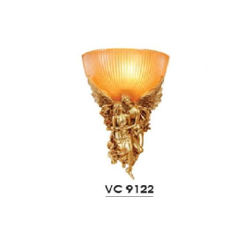 HF - VC 9122: Đèn gắn tường 1 bóng  - KT: L260mm x H370mm - Đèn chân E27 x 1 bóng