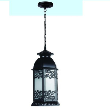 HF -  97 : Đèn thả đơn, Sơn đen - Đèn E27 x 1 bóng