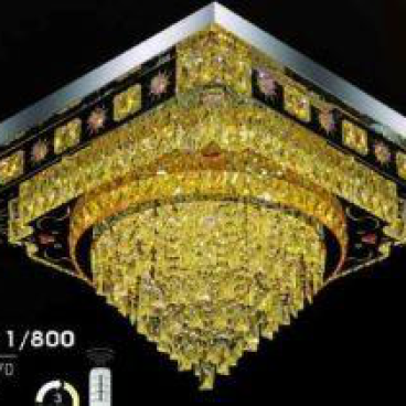 HF - ML - 7111: Áp trần LED - KT:  ❑ 800mm*H450mm - Đèn LED 250W đổi 3 màu - Remote