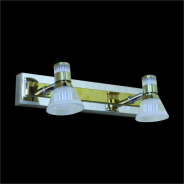 HF - SG - 3179/2: Đèn rọi tranh / rọi gương đôi - KT: L300mm x W60mm x H150mm - Đèn LED 7W x 2  đổi 3 màu