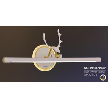 HF-SG2234/24W: LED 48W 3 màu - KT: L560*W210*H150