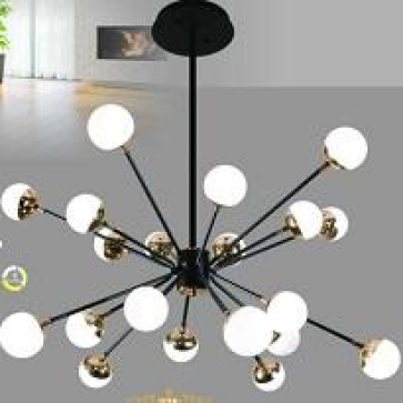 HF - TL 8031/20: Đèn chùm LED 20 bóng, 160W đổi 3 màu , KT: Ø950mm*H460mm