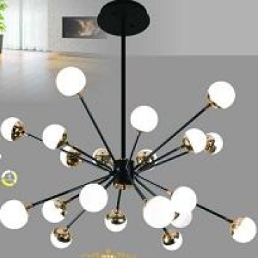 HF - TL 8031/20: Đèn chùm LED 20 bóng, 160W đổi 3 màu , KT: Ø950mm*H460mm