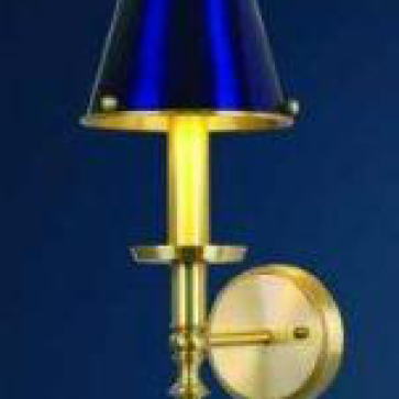 HF - VĐ 1361/1: Đèn tường 1 bóng, thân đồng,  KT: L170mm*H370mm