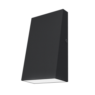  INDUX-3W-Đ: ĐÈN TƯỜNG LED 3W VỎ ĐEN - ÁNH SÁNG VÀNG