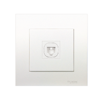 KB31TS_WE: Bộ ổ cắm điện thoại đơn, màu trắng