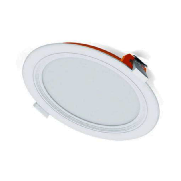 KDPT209: Đèn LED âm trần 9W - KT: Ø144mm x H30mm - Lổ khoét: Ø130mm - Ánh sáng trắng/vàng