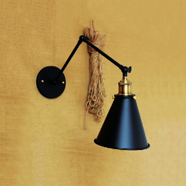 LH - GTCN 109:  Đèn gắn tường - KT: Ø180mm x L 450mm - Bóng đèn E27 x 1 bóng