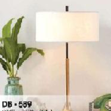 LH - DB - 589 : Đèn bàn , KT: Ø300mm *H500mm