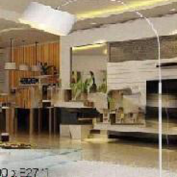 LH - DC 523: Đèn cây, KT: Ø340mm*H1600mm