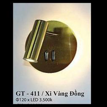 LH - GT .411- KT: Ø120mm - Đèn LED vàng