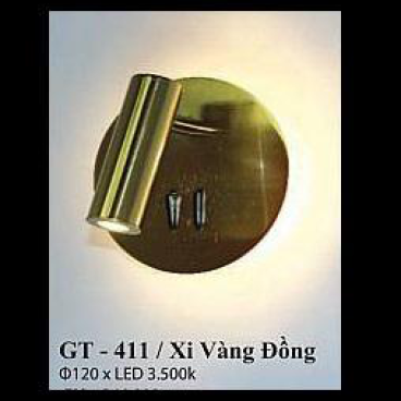 LH - GT .411- KT: Ø120mm - Đèn LED vàng
